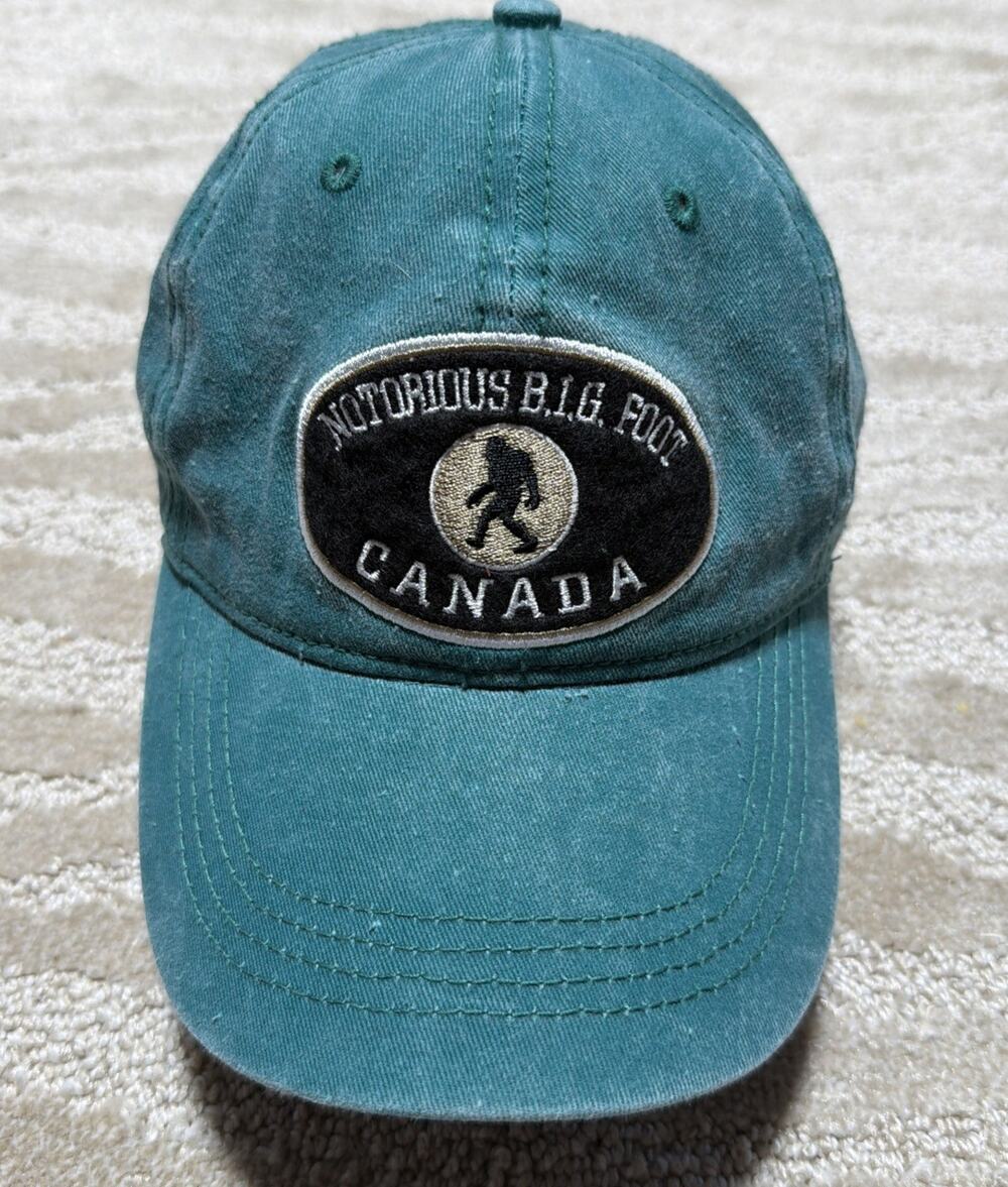 Notorious B.I.G Foot Canada Baseball Cap twill dad hat -Got sasquatch ? hat